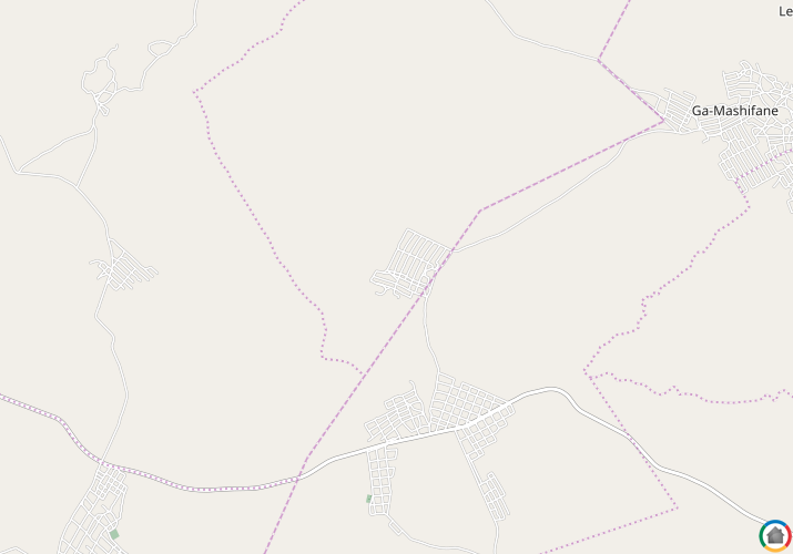 Map location of Doornspruit